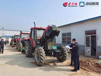 農機安檢不留隱患 “送檢下鄉”服務到家——膠州市農業農村局創新農業機械服務模式側記